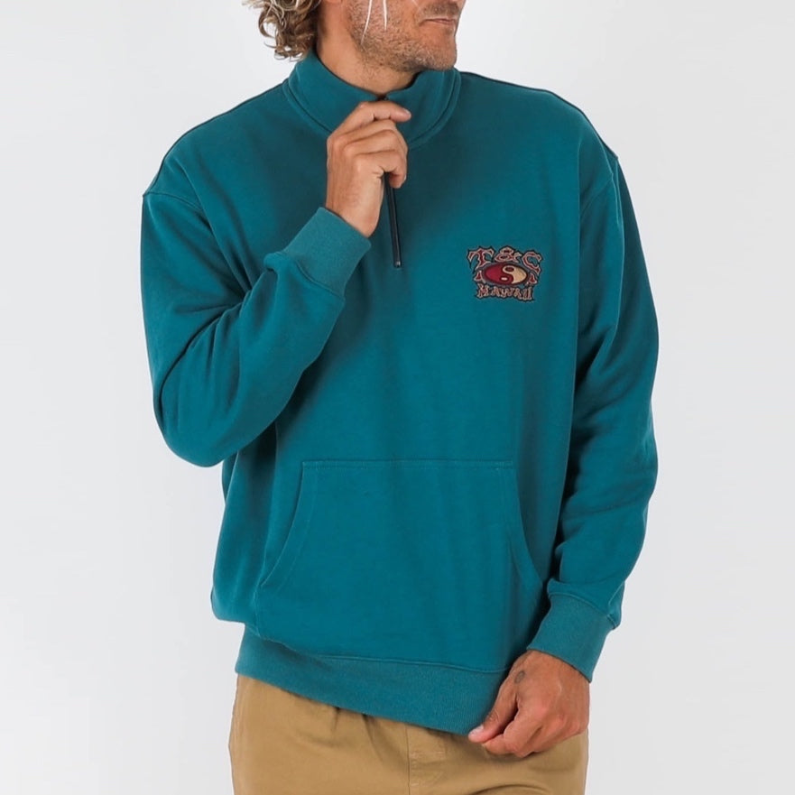 Thruster 1/4 Zip - Teal