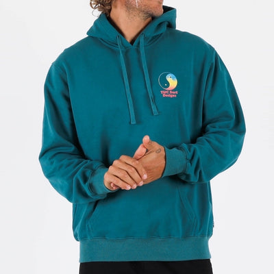 Boys Cosmic Hood - Teal