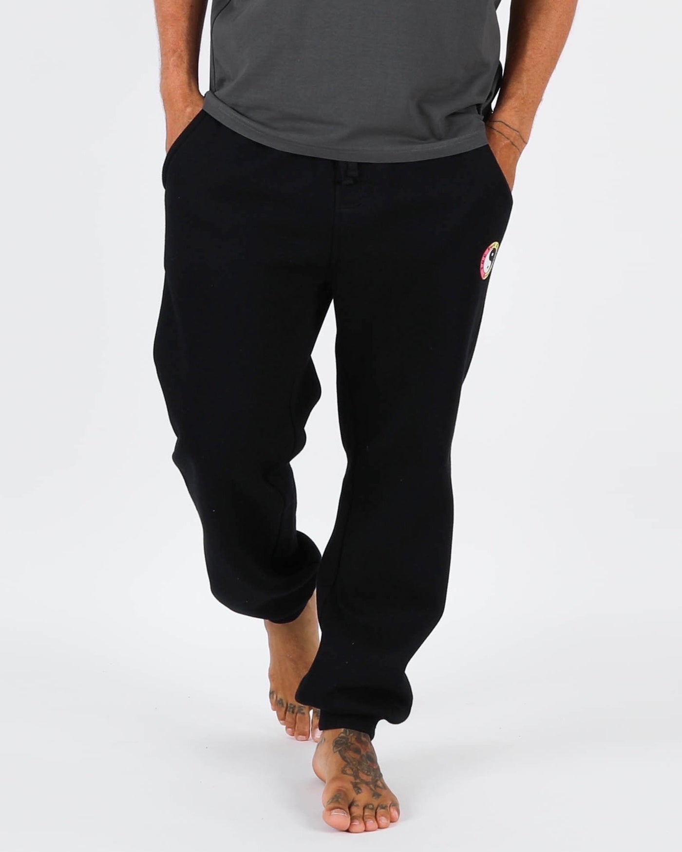 OG Track Pant - Black/Sunrise