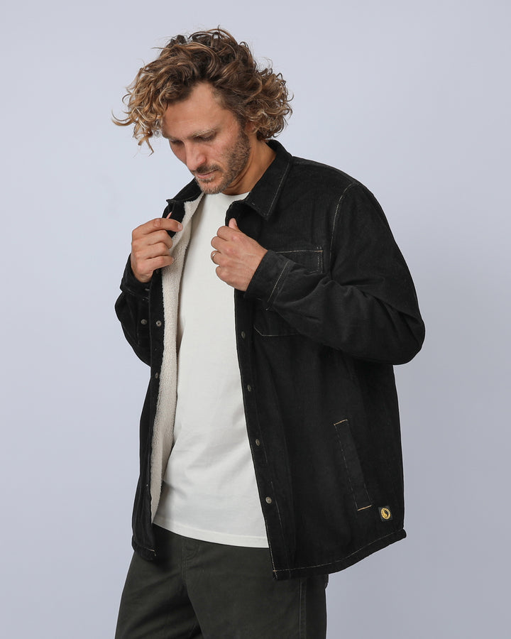 The Ranch Cord Jacket - Black