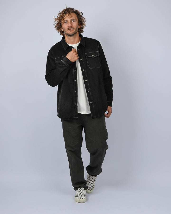 The Ranch Cord Jacket - Black