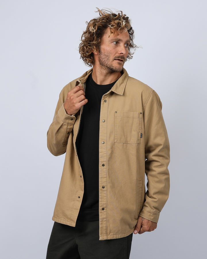 Kauai Canvas Jacket - Khaki