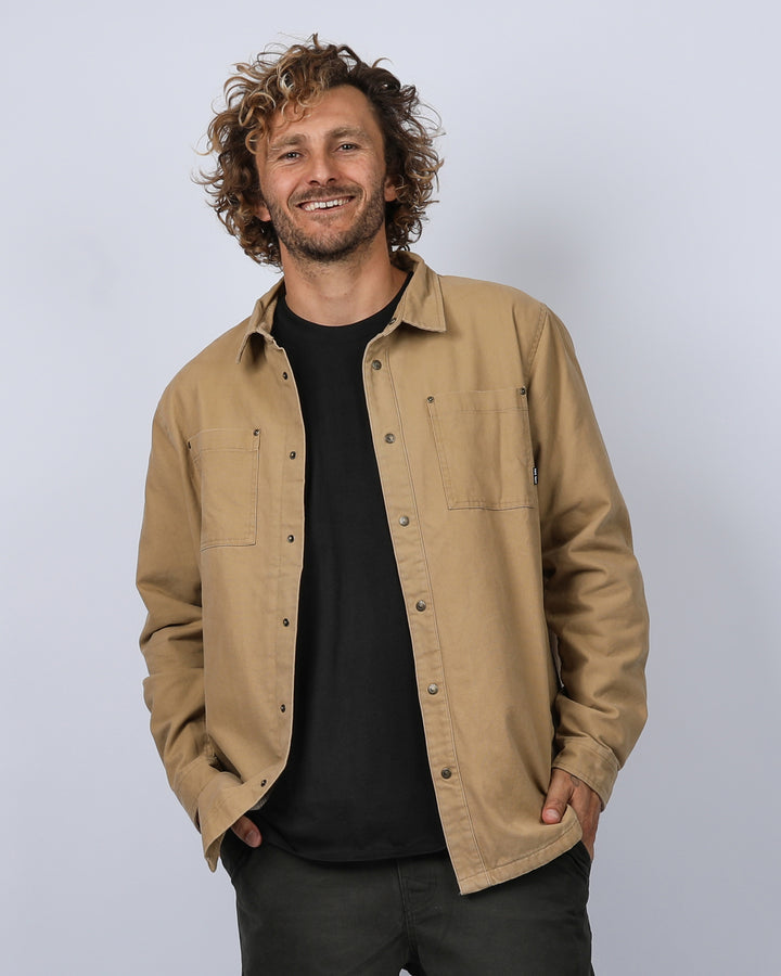 Kauai Canvas Jacket - Khaki