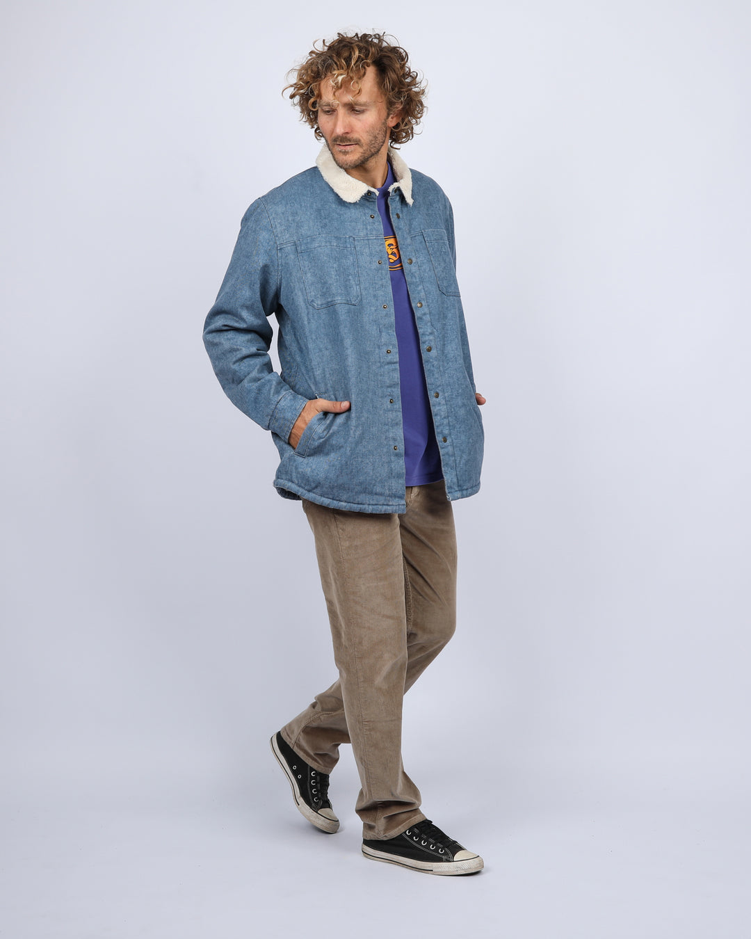 Legacy Sherpa Jacket - Blue