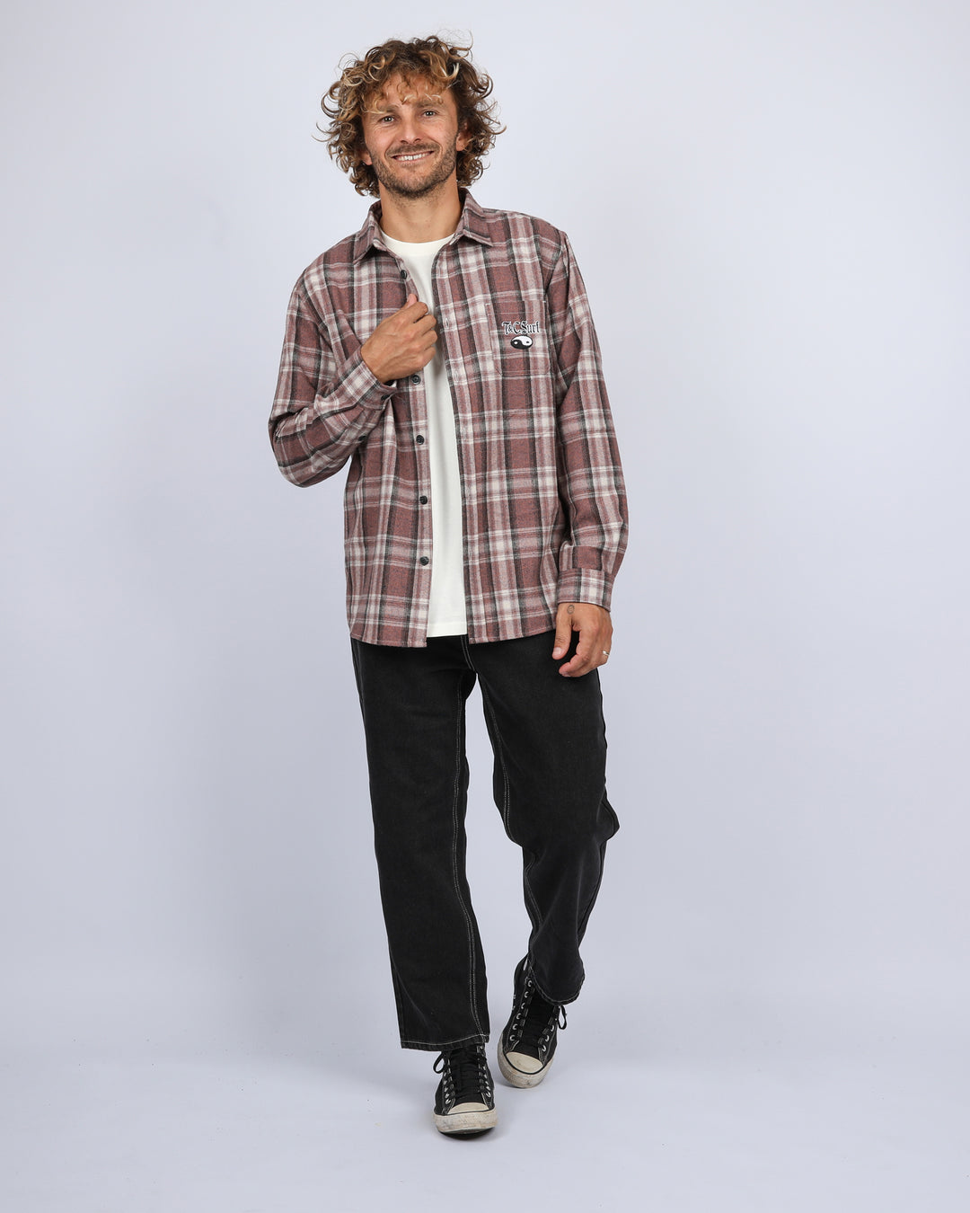 Transit L/S Shirt - Red