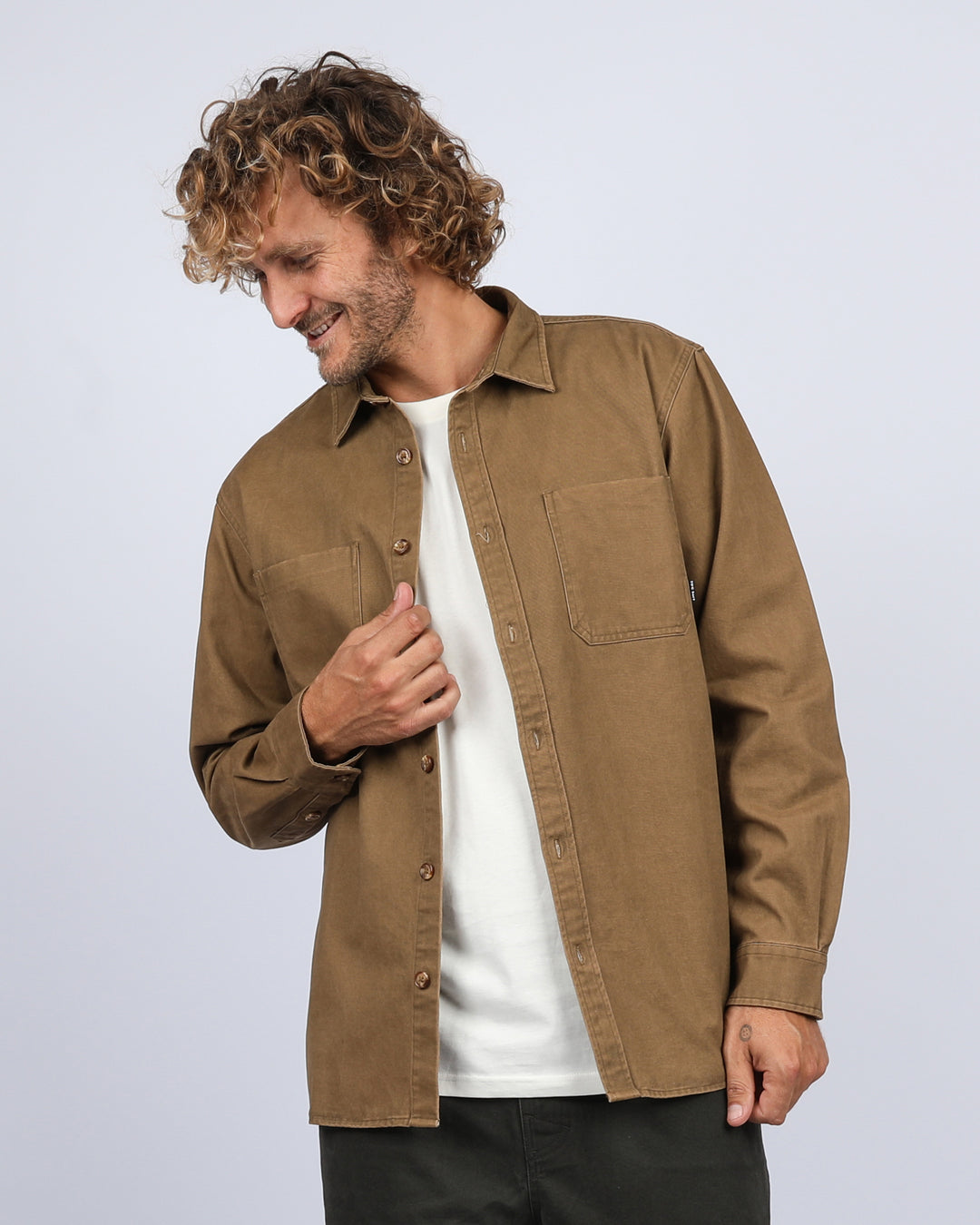 Afterburner L/S Shirt - Khaki