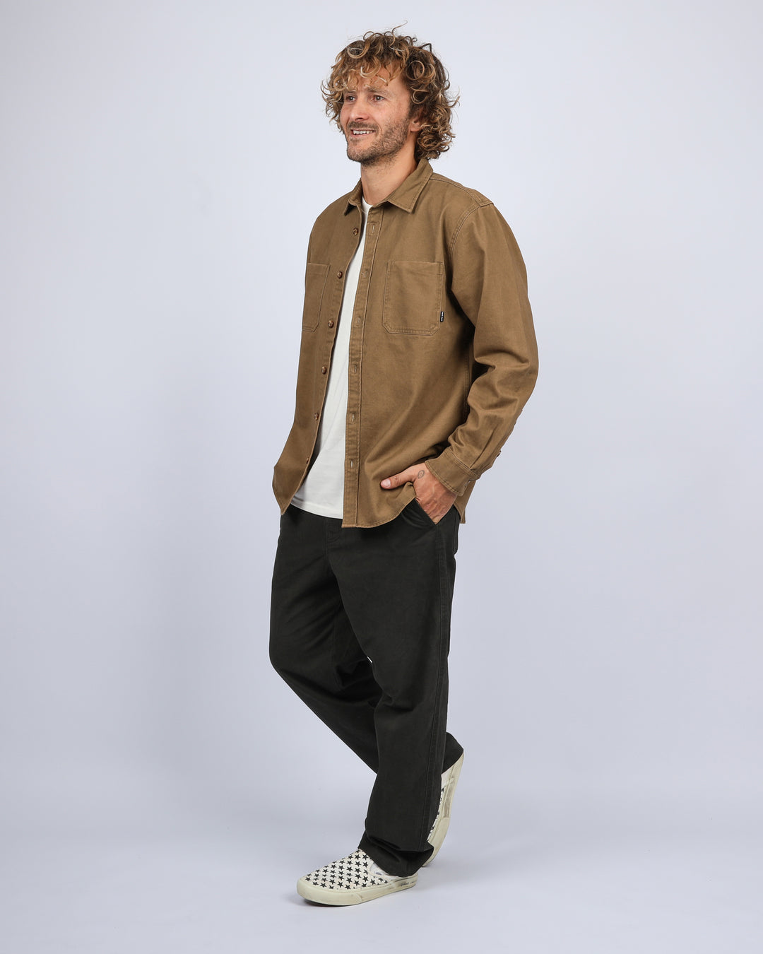 Afterburner L/S Shirt - Khaki