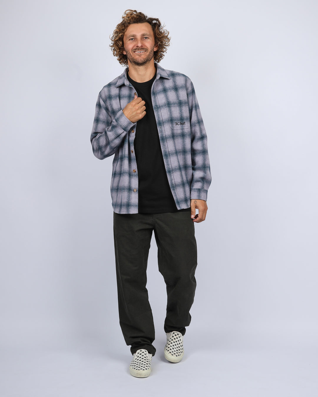 Focus L/S Shirt - Indigo