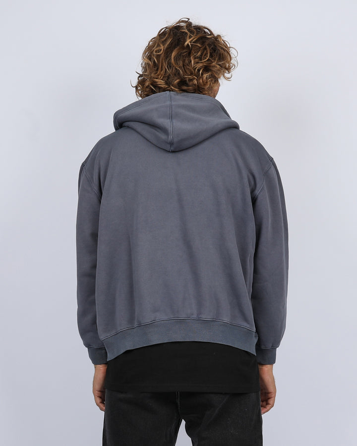 Eternal Premium Zip Hood - Washed Navy