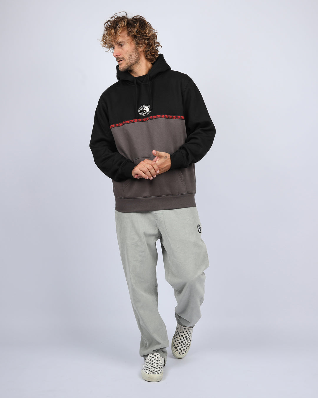 Kohala Pop Hood - Black/Washed Char