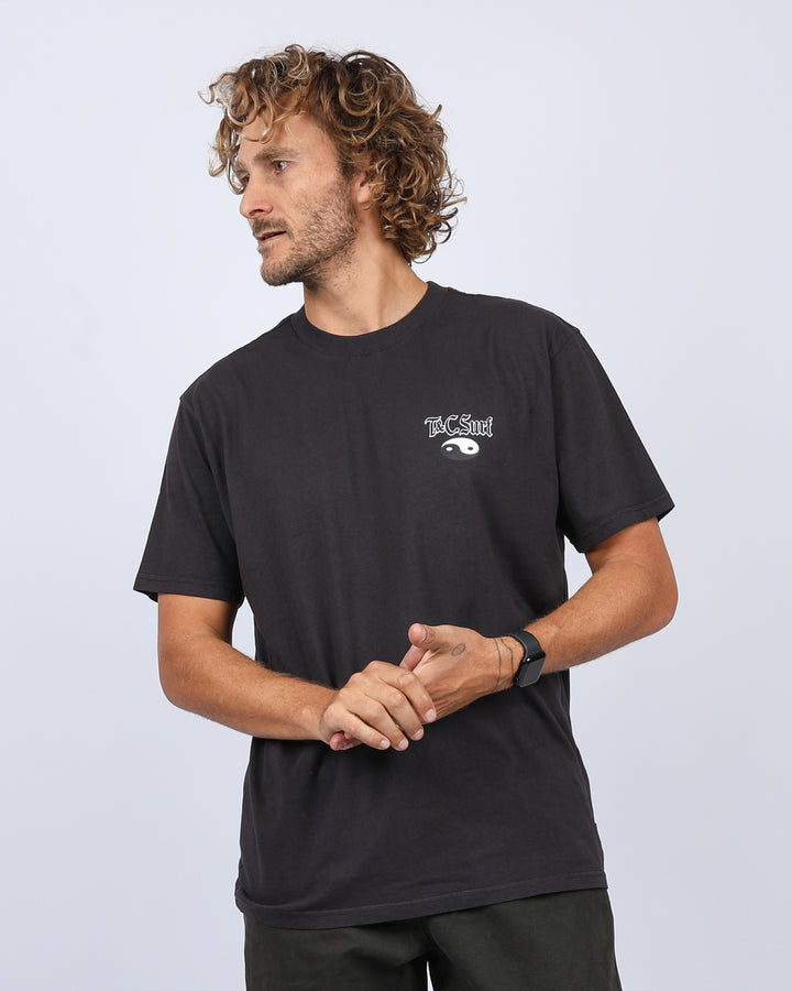 Cyclone Tee - Washed Black