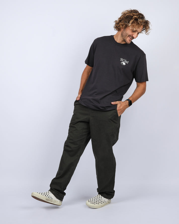 Cyclone Tee - Washed Black