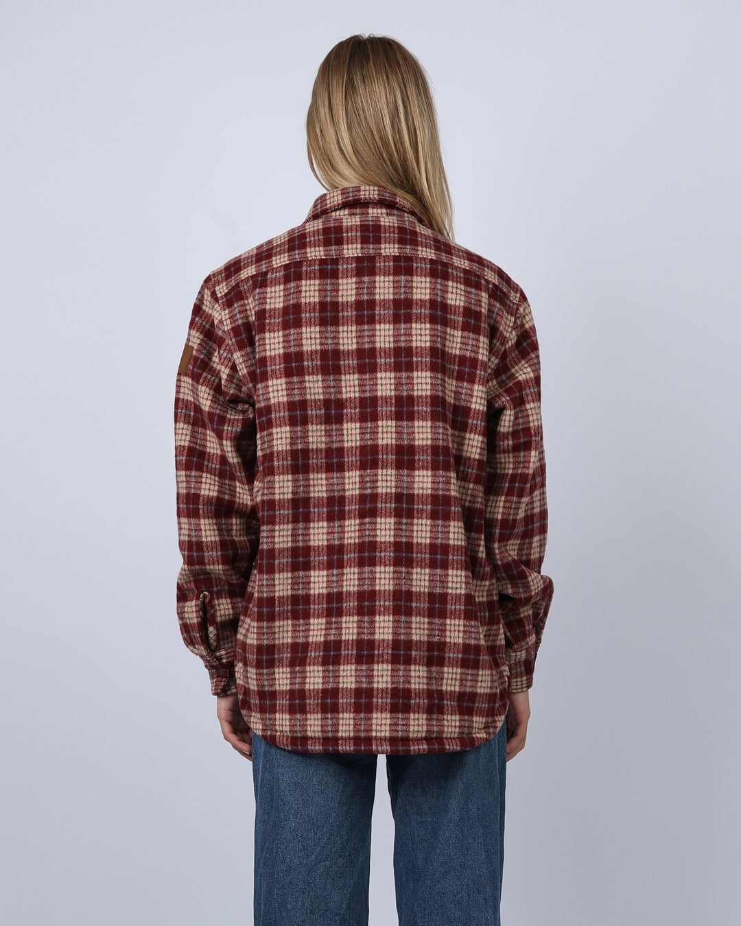 Canyon Sherpa Shacket - Ruby