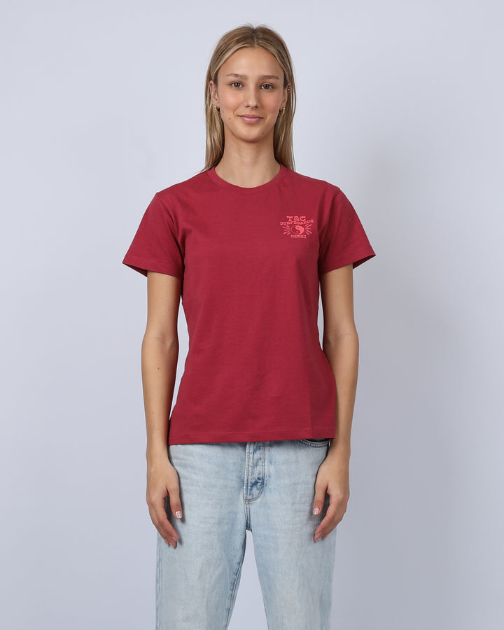 Magic Regular Fit Tee - Ruby