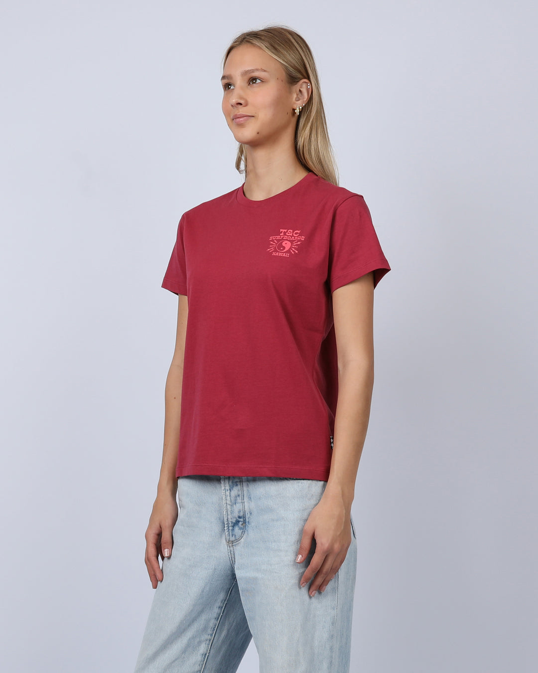 Magic Regular Fit Tee - Ruby