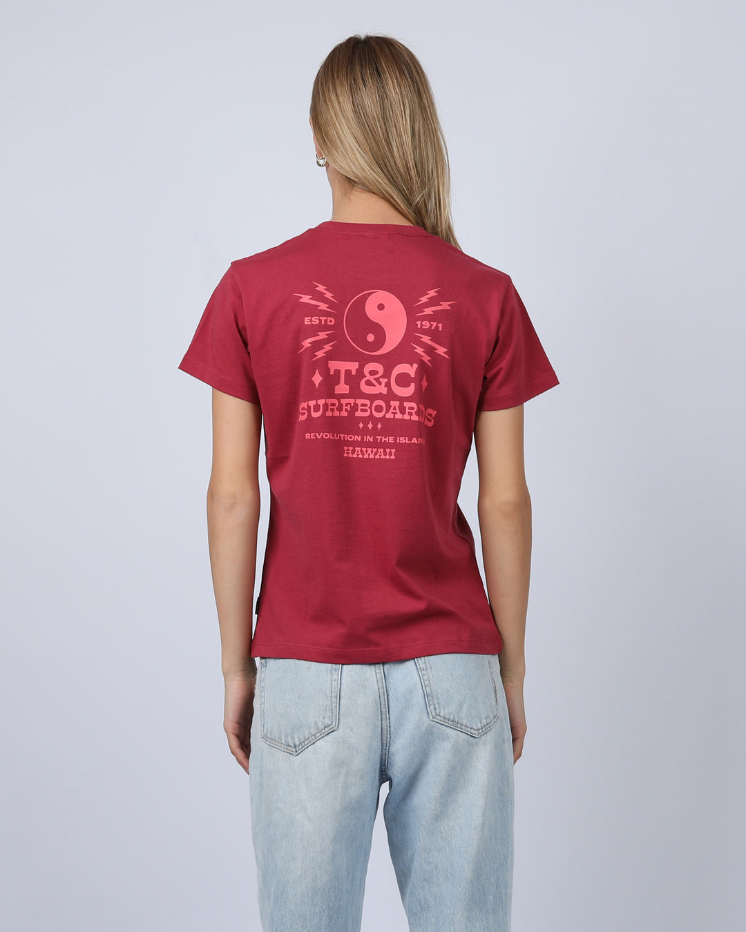 Magic Regular Fit Tee - Ruby