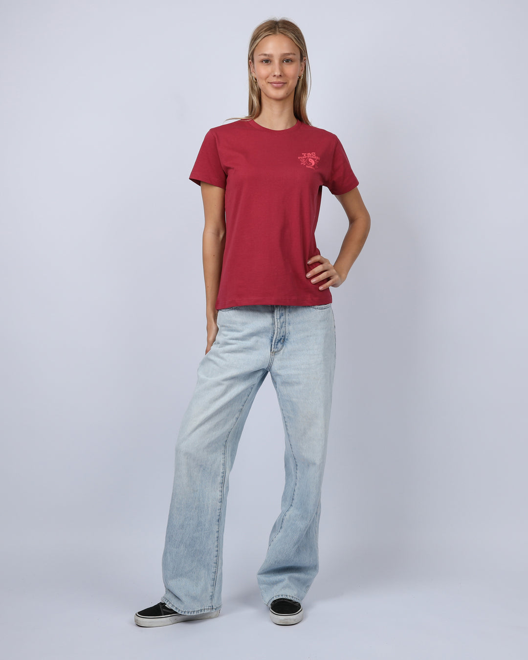 Magic Regular Fit Tee - Ruby