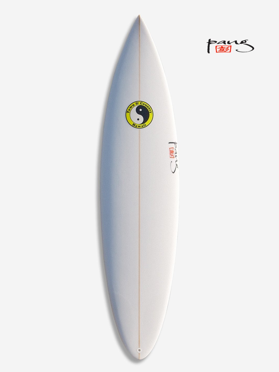 W-4 surfboard white deck