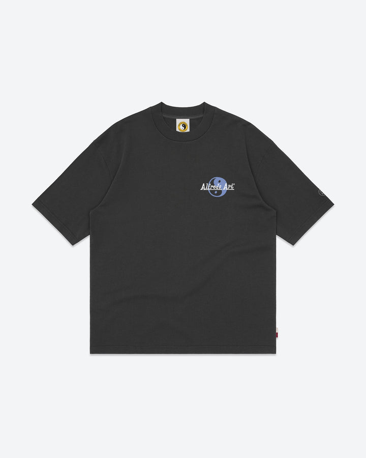 Yin Yang Shop Tee - Washed Black