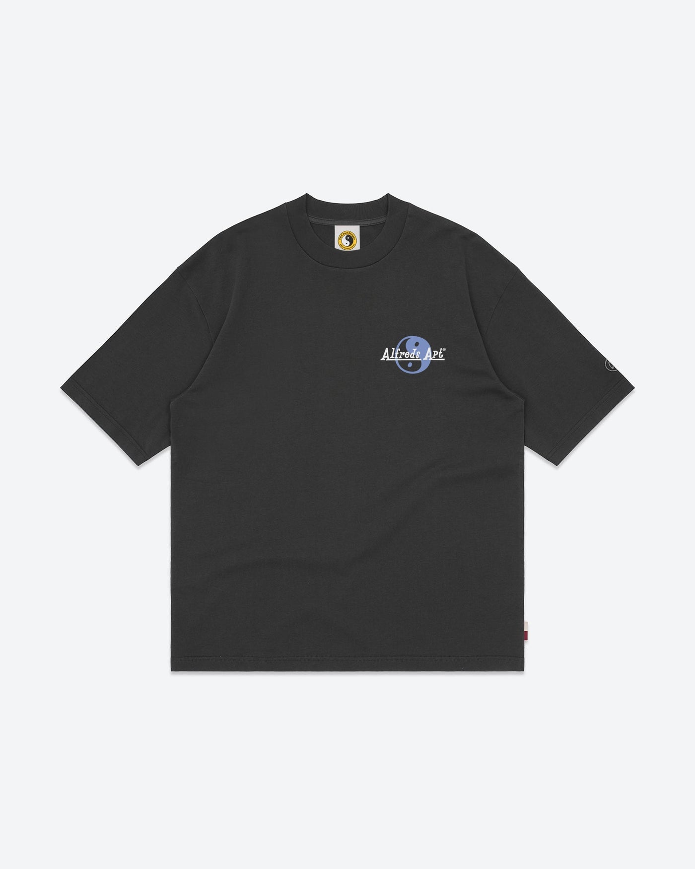 Yin Yang Shop Tee - Washed Black