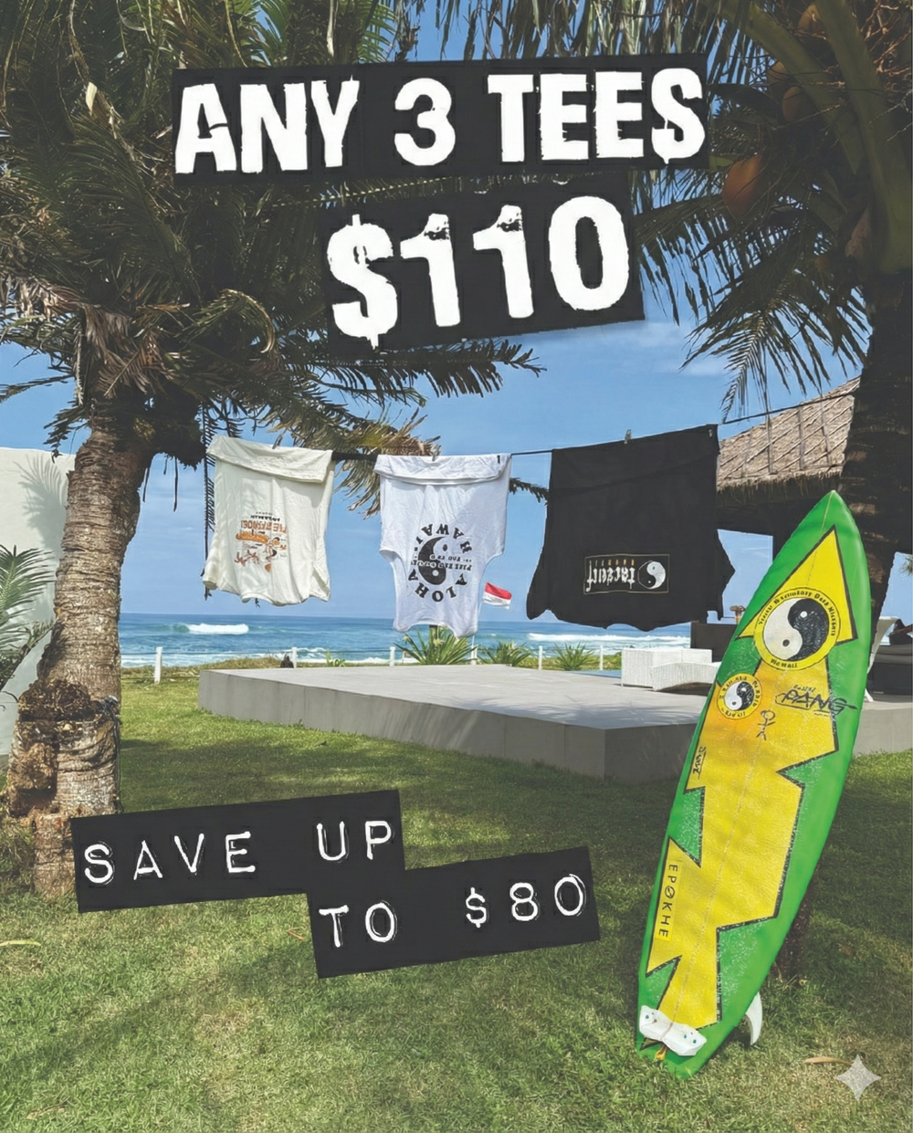 3 for $110 T-Shirt Bundle