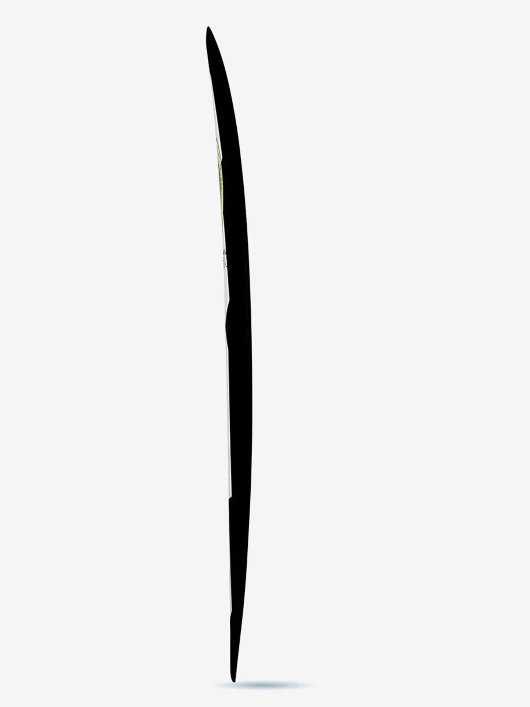 The Saint twin fin – B/W spray – rocker