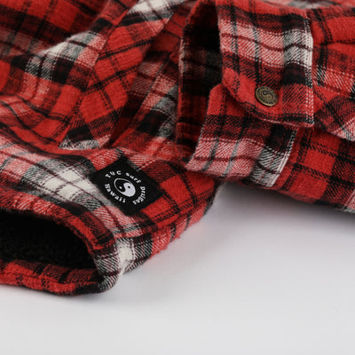 Canyon Sherpa Flannel -  Red