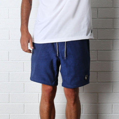Terry Toweling Short - Navy