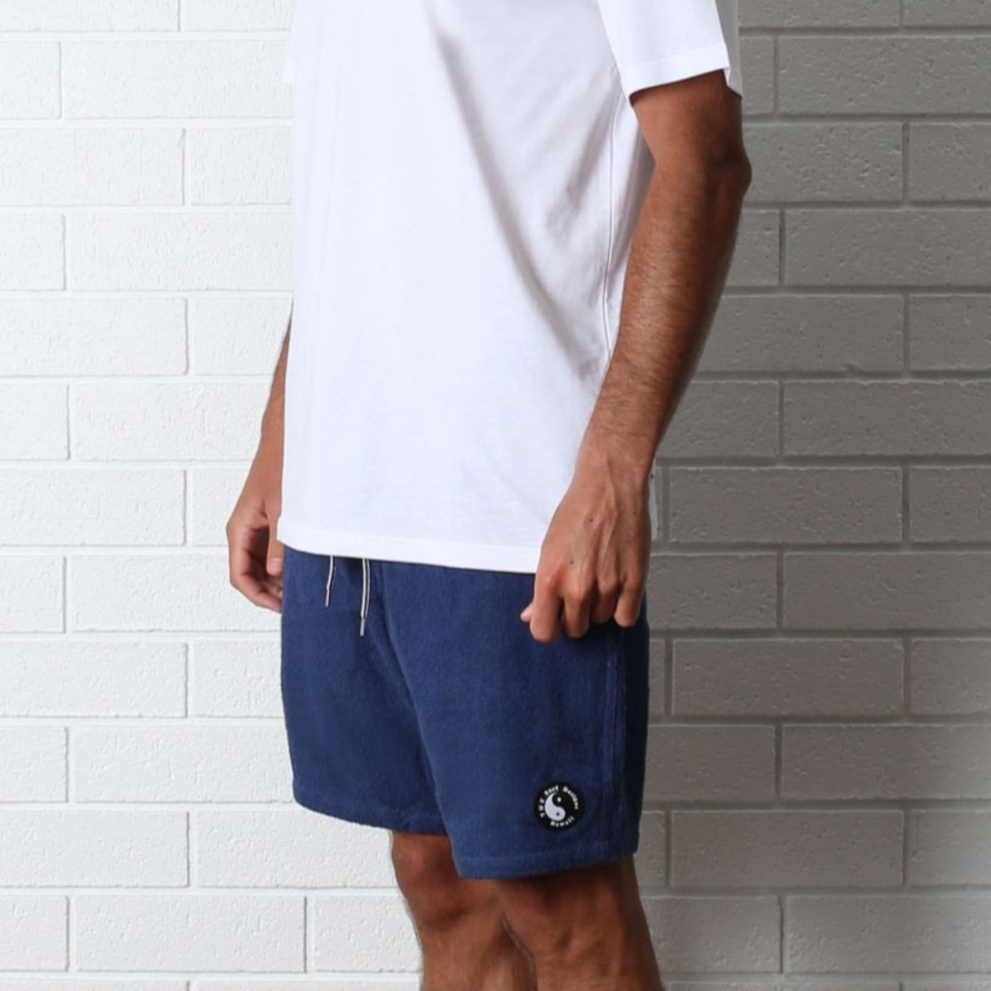 Terry Toweling Short - Navy