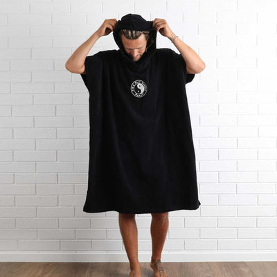 OG CF Hooded Towel - Black