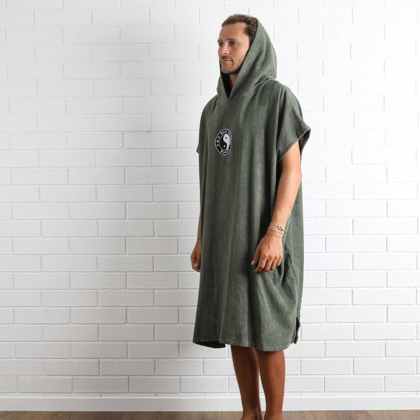 OG CF Hooded Towel - Military