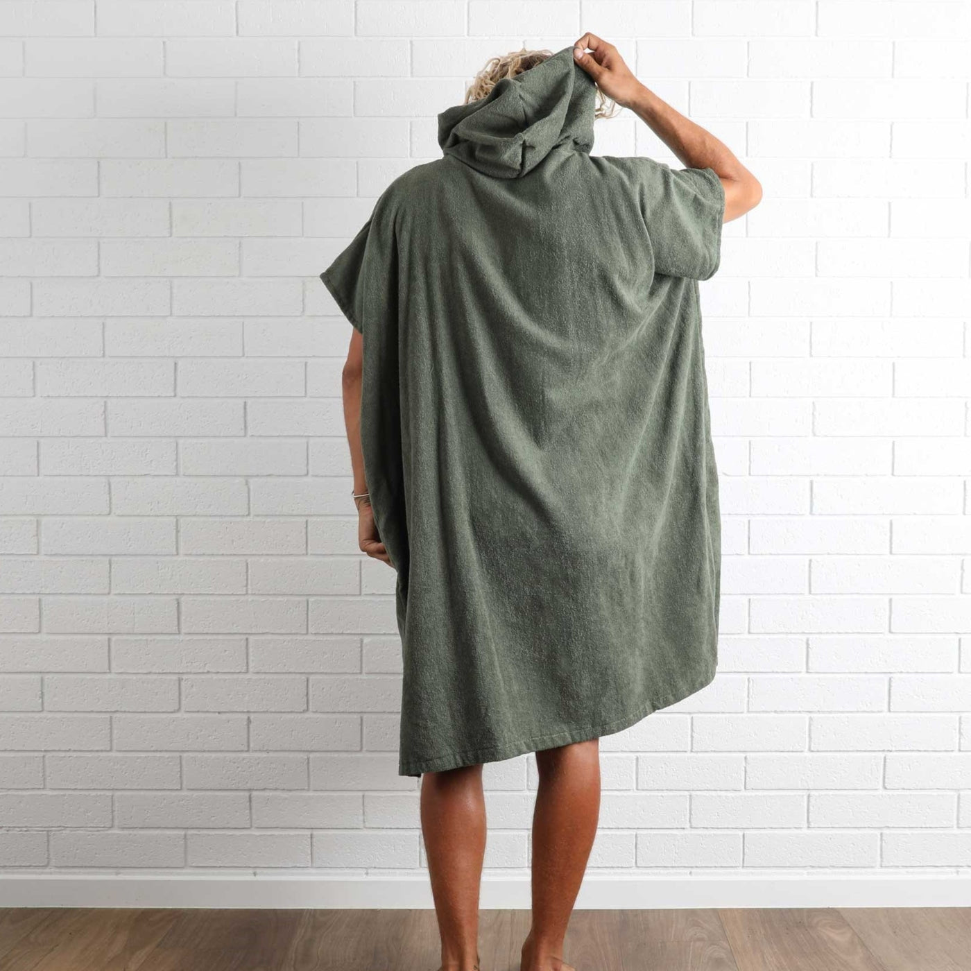 OG CF Hooded Towel - Military