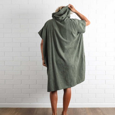 OG CF Hooded Towel - Military