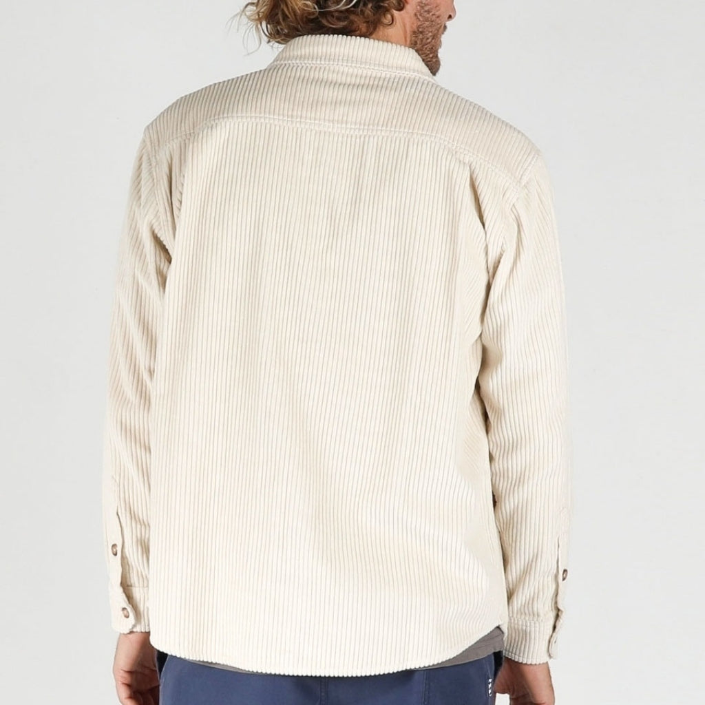 Motion LS Cord Shirt -  Stone