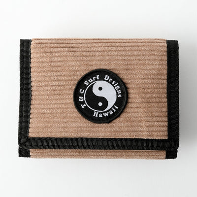 Cord Velcro Wallet - Earth