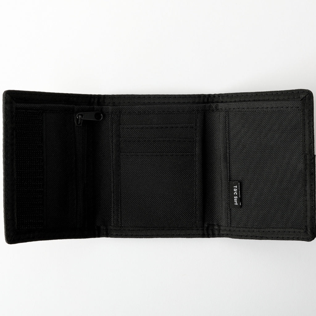 Cord Velcro Wallet - Earth